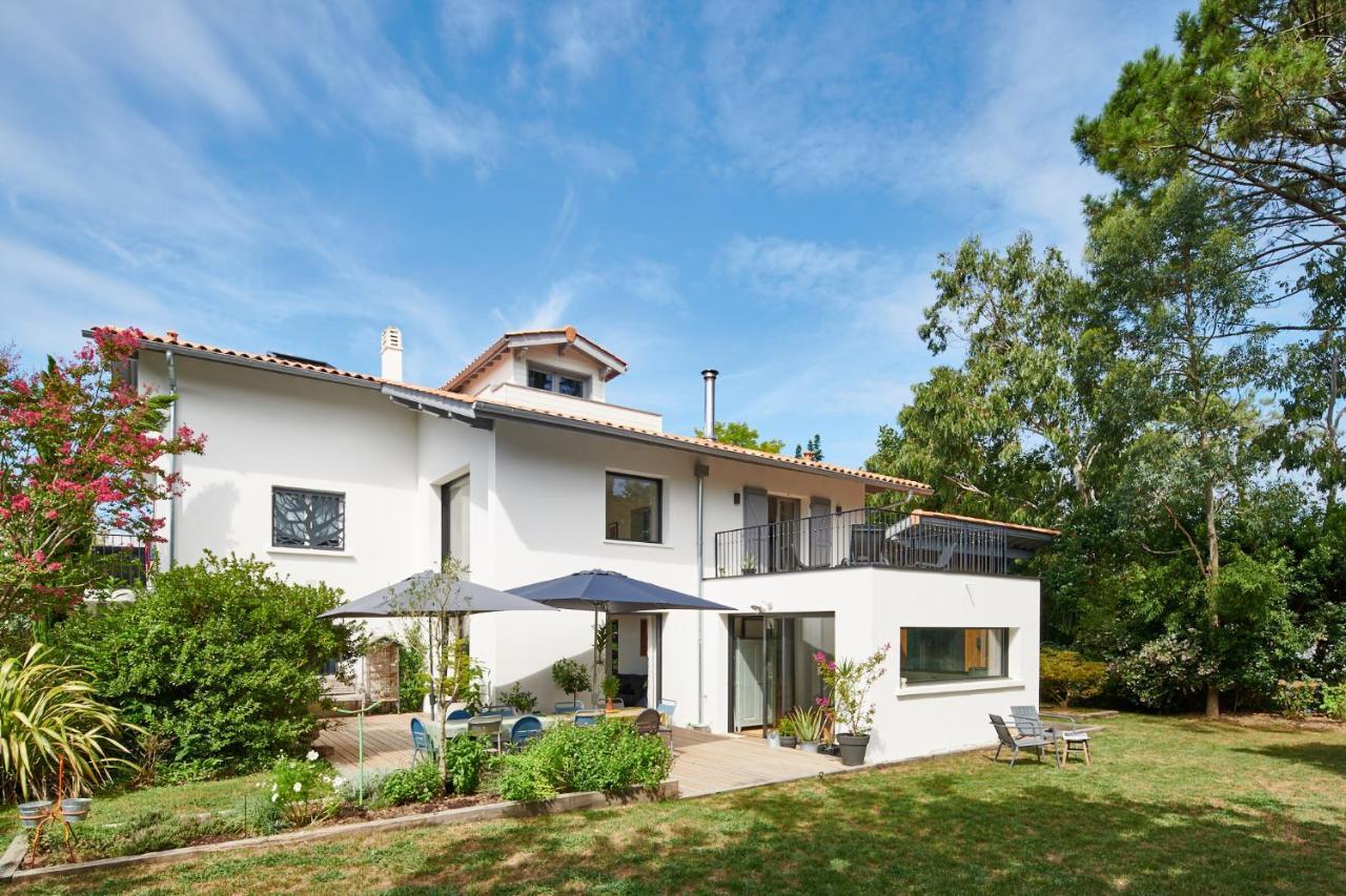 Maison Arbolateia Avec Piscine Et Spa Bidart Exteriér fotografie